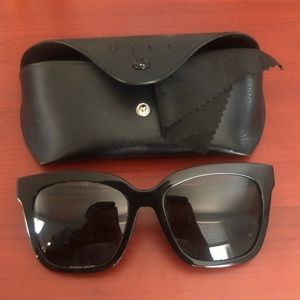 DIFF Bella Sunglasses - Black
